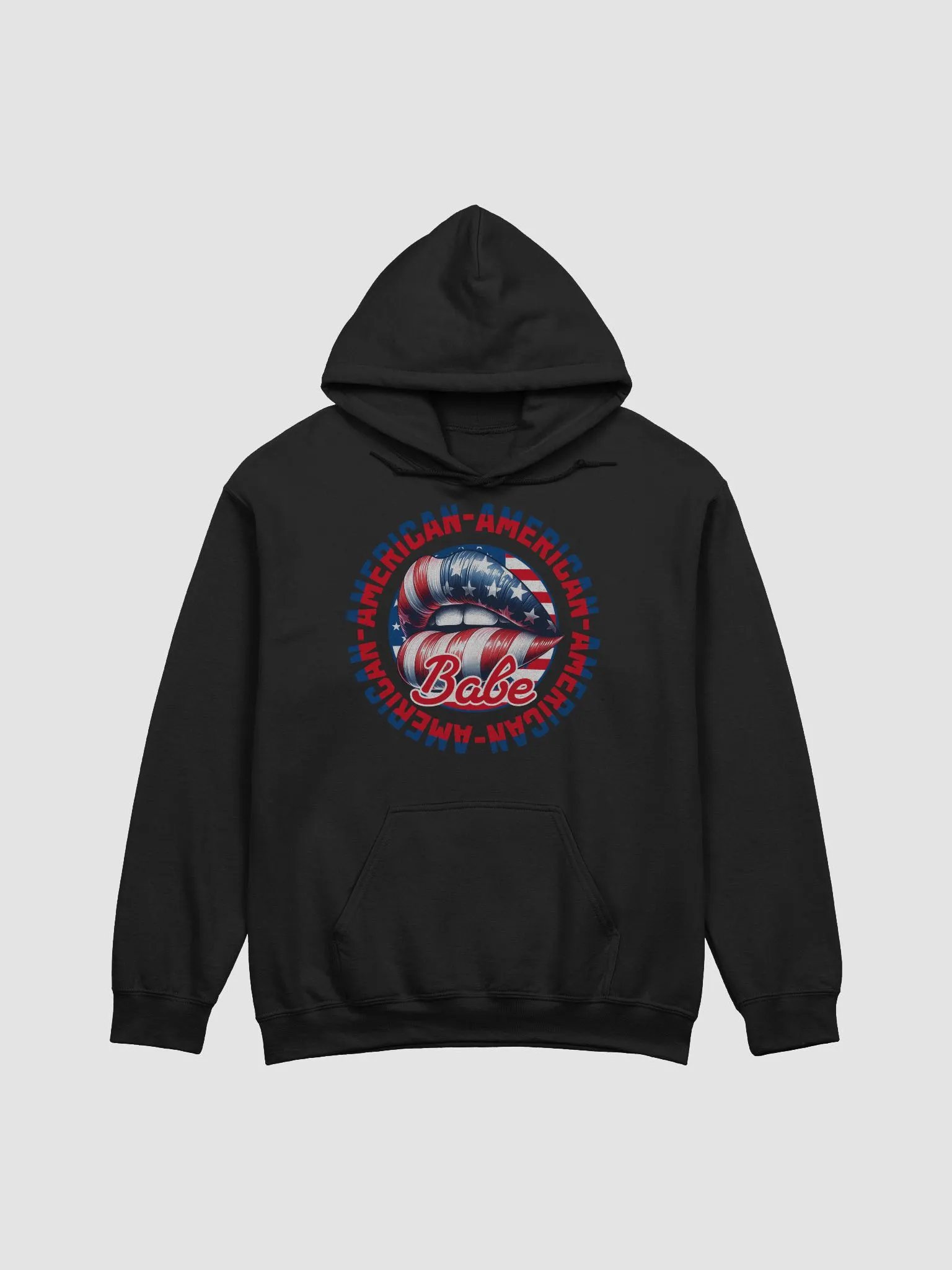 American Babe lips Hoodie product image (1)