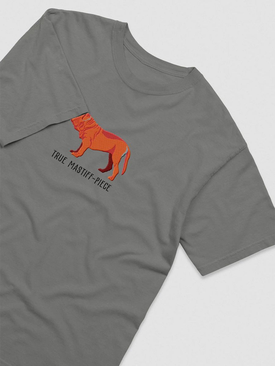 True Mastiff-Piece T-Shirt(Embroidered) of a Neapolitan Mastiff(Red) product image (6)