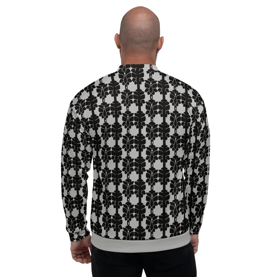 Symmetry Noir Custom Bomber Jacket product image (6)