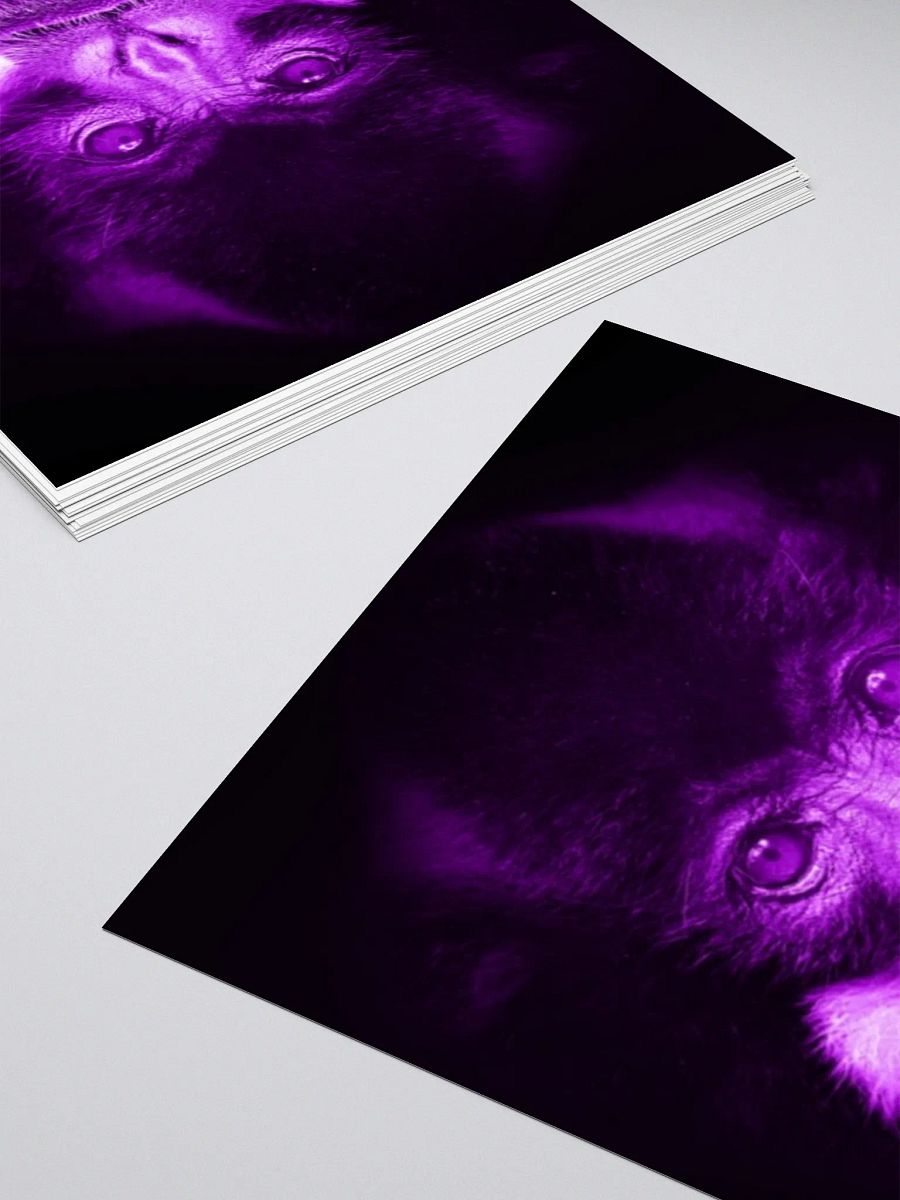Purple Monkey sticker product image (4)
