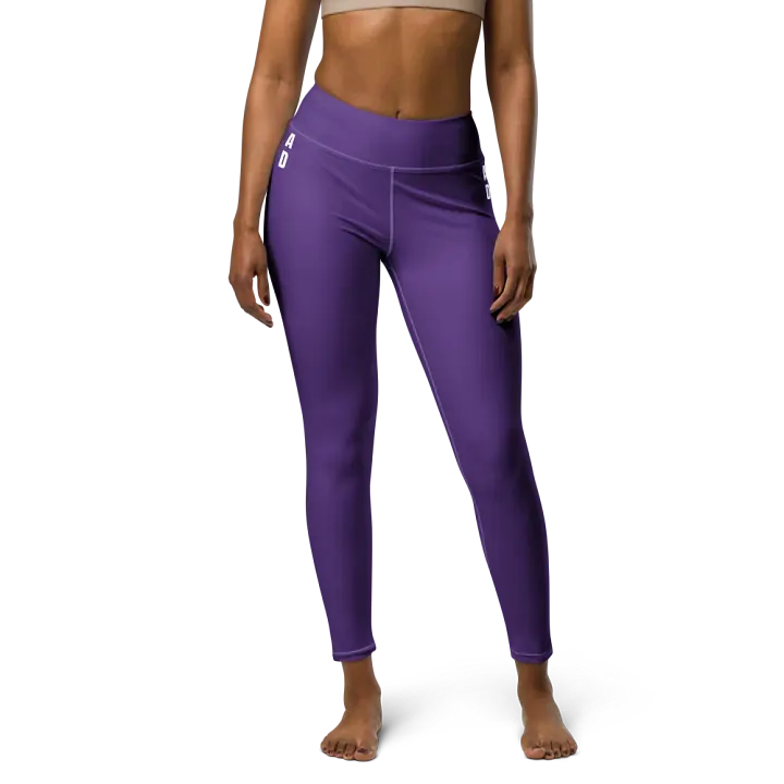 Unisex Purple Yoga Leggings product image (1)