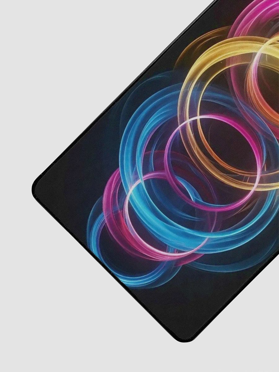 Luminous Circles Desk Mat product image (3)