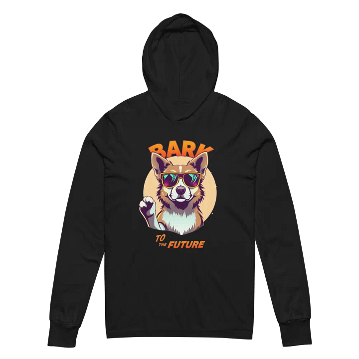 BARK to the Future Dog Hoodie Tee Bella+Canvas (Adult Unisex) product image (2)