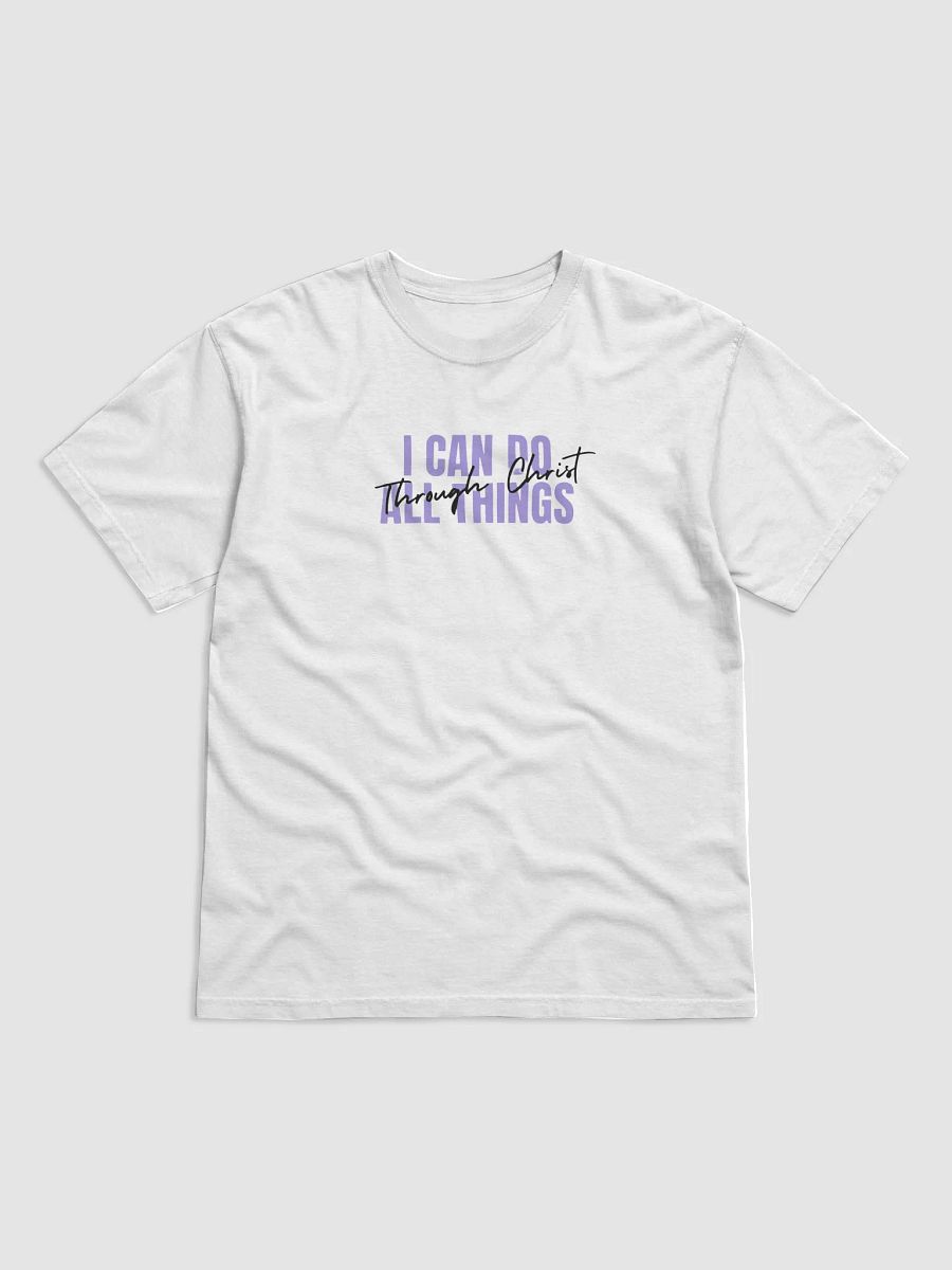 Through Christ Classic Purple – Philippians 4:13 product image (1)