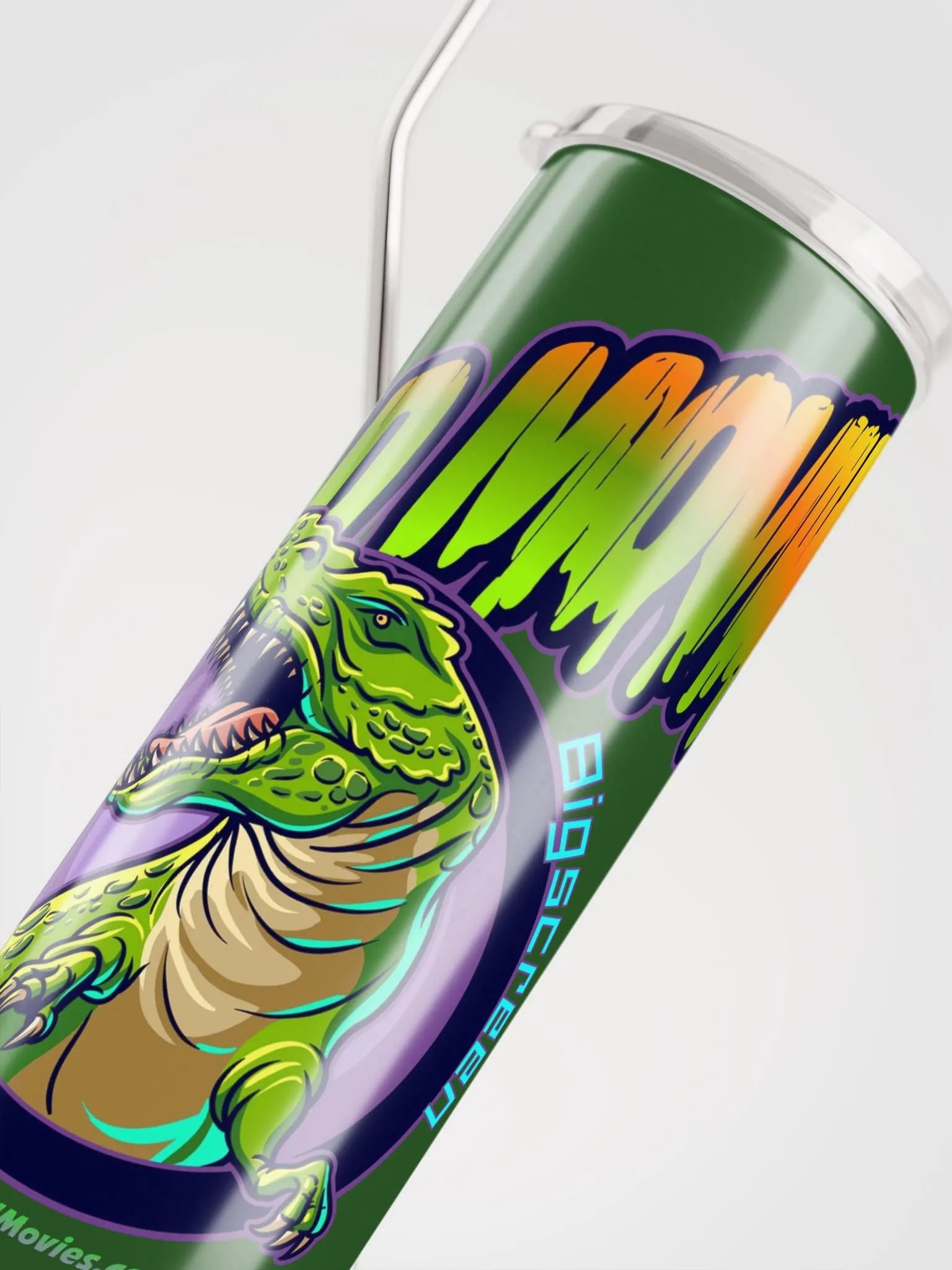 Bad Movies Purple-Green Steel Tumbler product image (4)