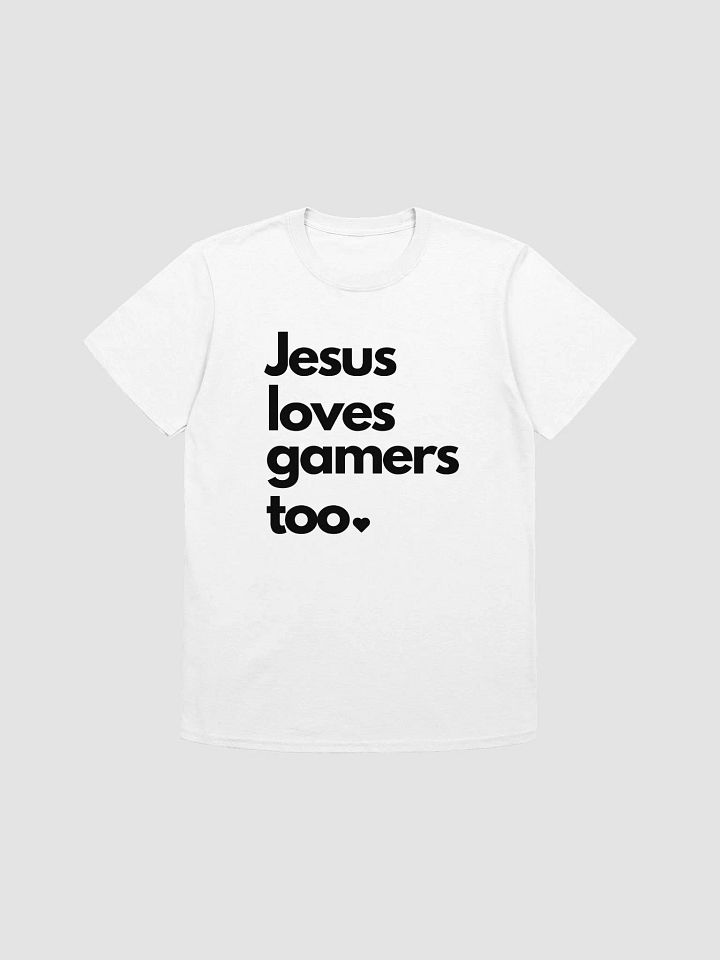 Jesus Loves Gamers | Unisex Tee product image (1)