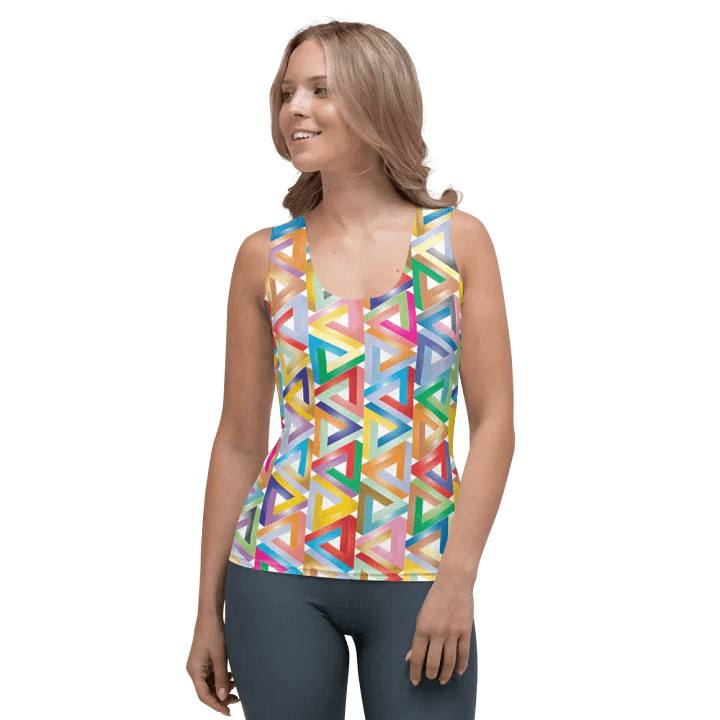 Rainbow Triangles Tank Top product image (1)