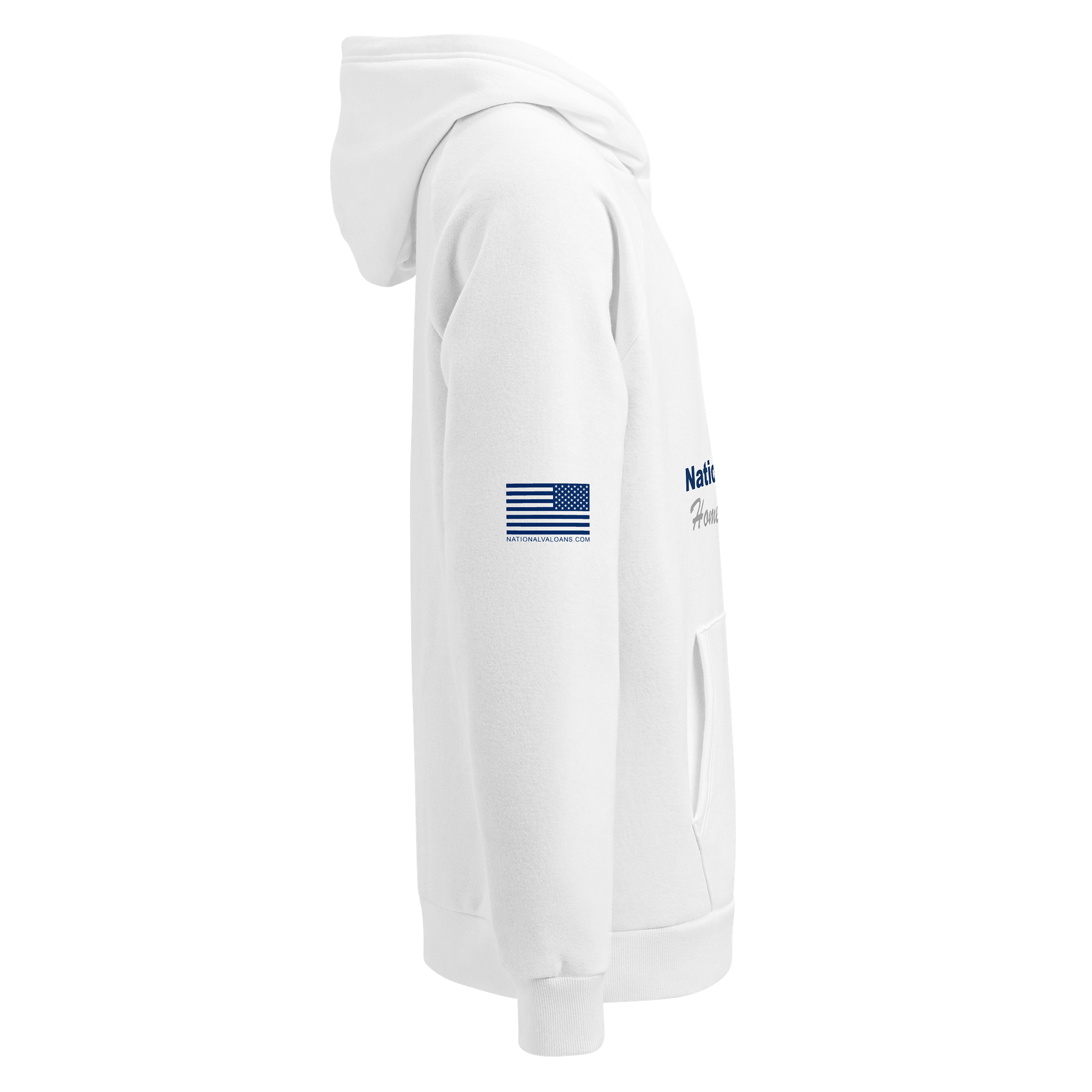 National VA Loans White Under Armour Hoodie product image (3)