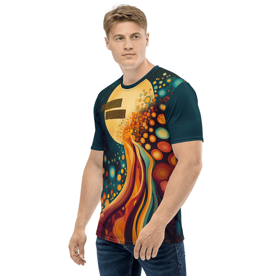 Psychedelic Sunrise Flow Tee – MindScape Emporium Exclusive product image (4)