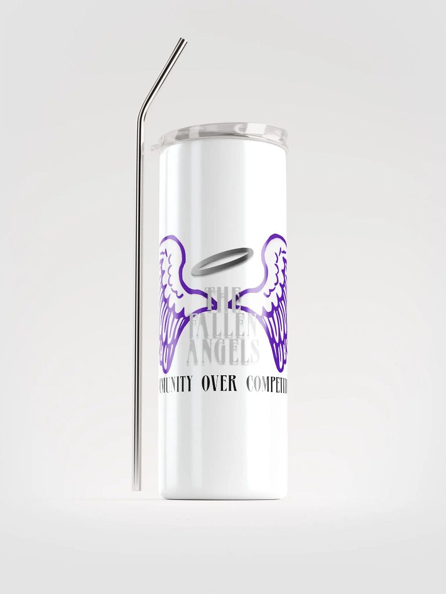 Fallen Angel Stainless Steel Tumbler White product image (1)