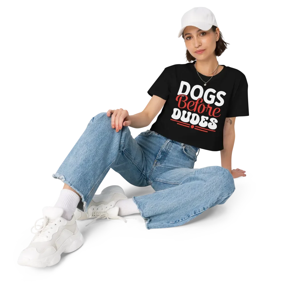 DOGS Before DUDES Crop Top product image (11)