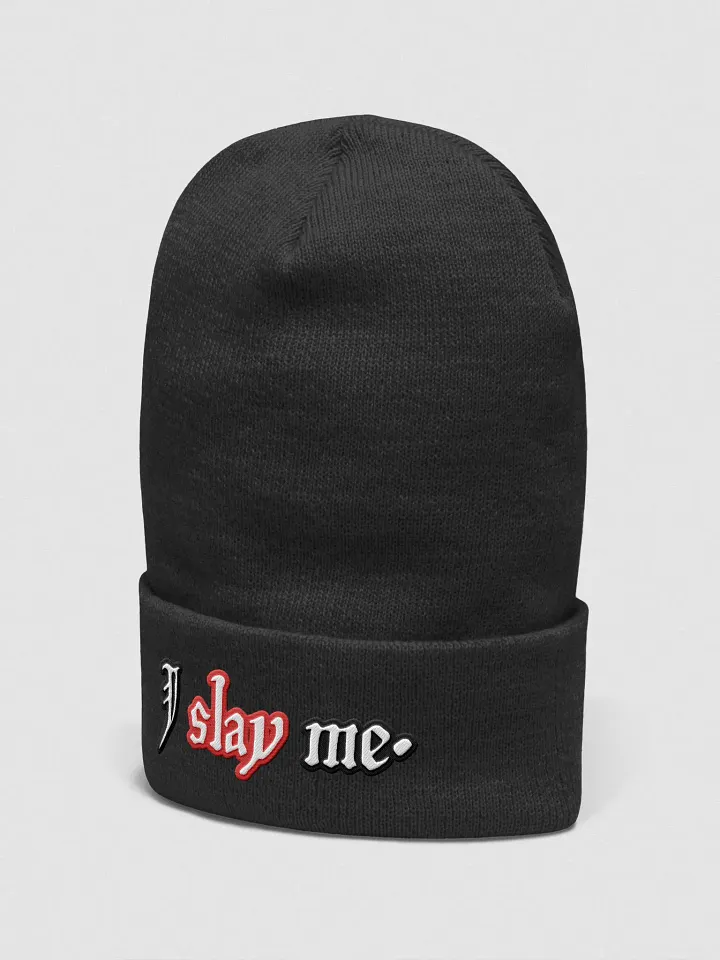 I SLAY ME cuffed beanie product image (13)