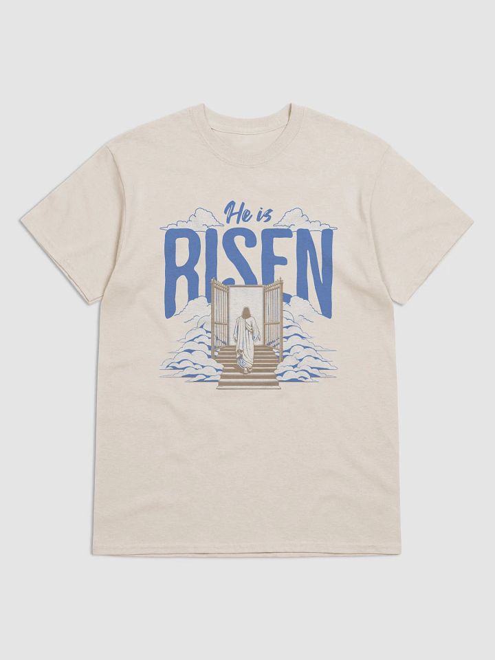 He Is Risen T-Shirt | Easter Christian Shirt for Believers | Resurrection Graphic Tee product image (9)