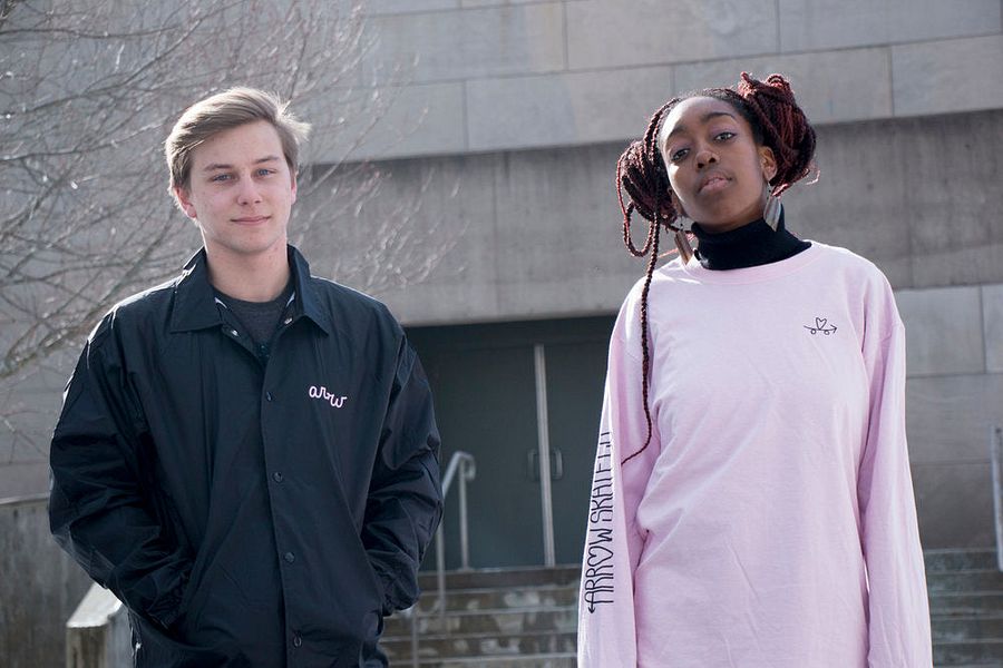 long sleeve (pink & black) product image (7)
