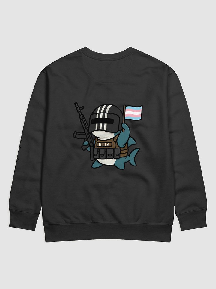Cold Ops, Warm Core – Blåhaj Pride Sweatshirt product image (12)