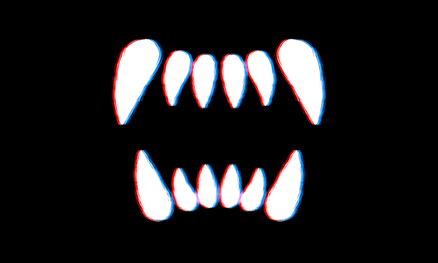 Wolf Teeth Face Mask product image (4)