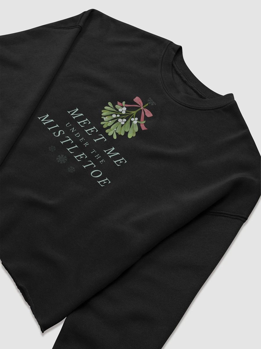 Mistletoe Christmas Magic Crop Sweatshirt 🎄 product image (5)