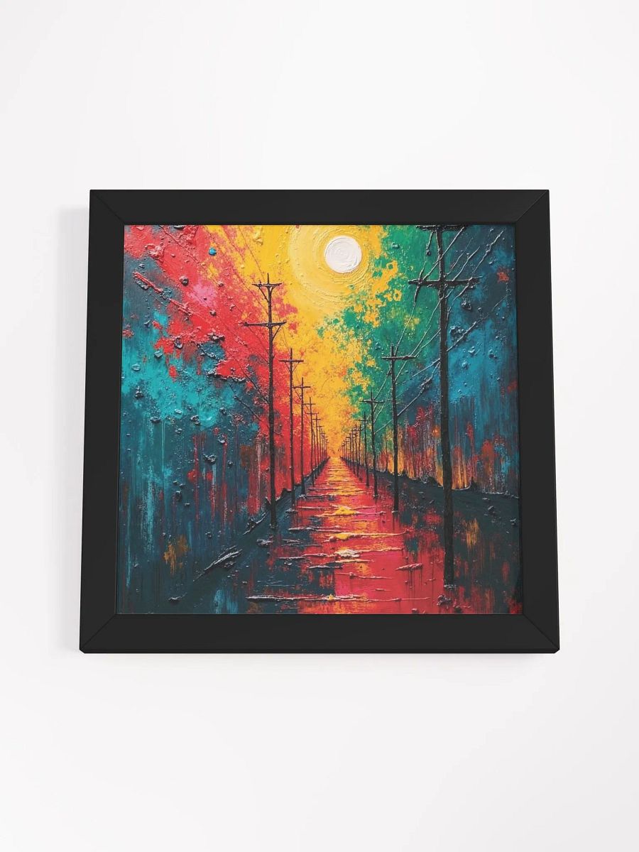 Ethereal Pathway: Abstract Framed Print product image (40)