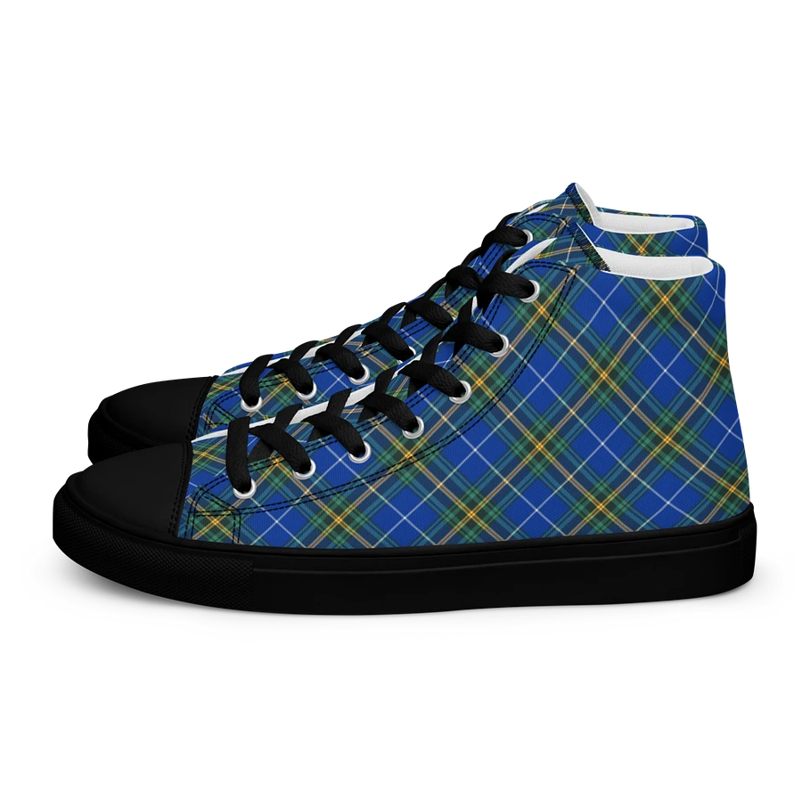 Nova Scotia Tartan Men's High Top Shoes product image (4)