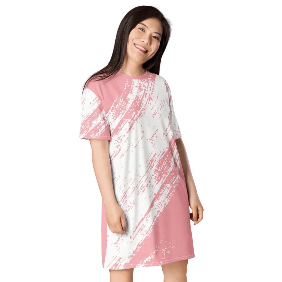 Pink Blush Brush T Dress product image (12)