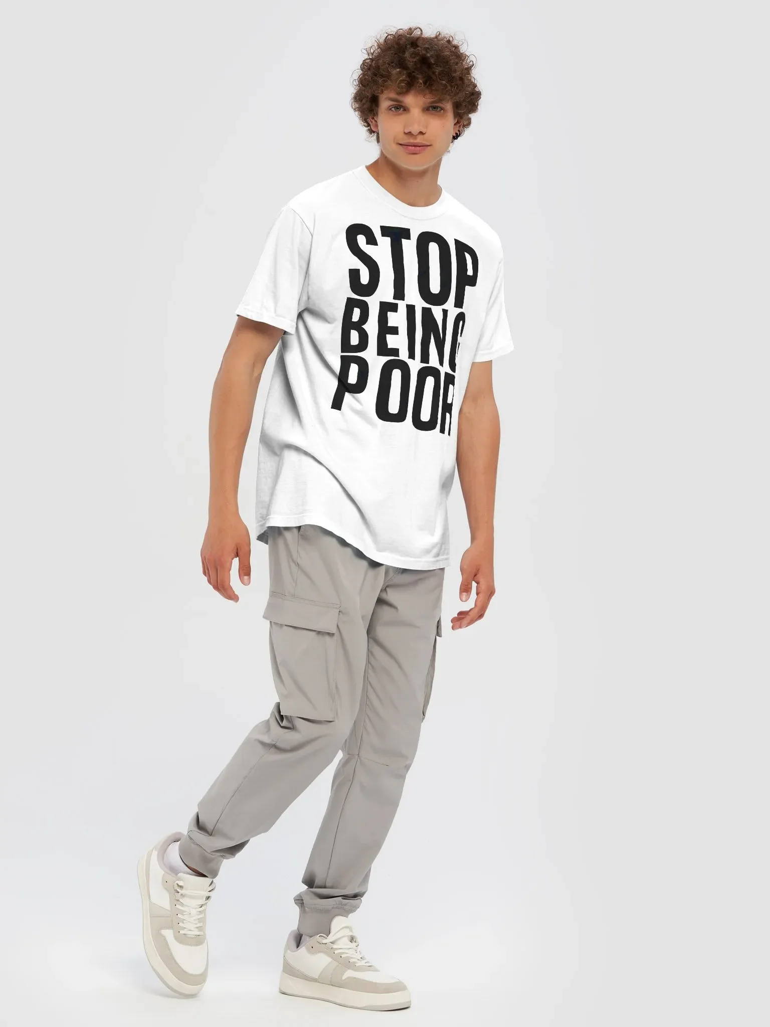 Stop Being Poor Shirt product image (1)