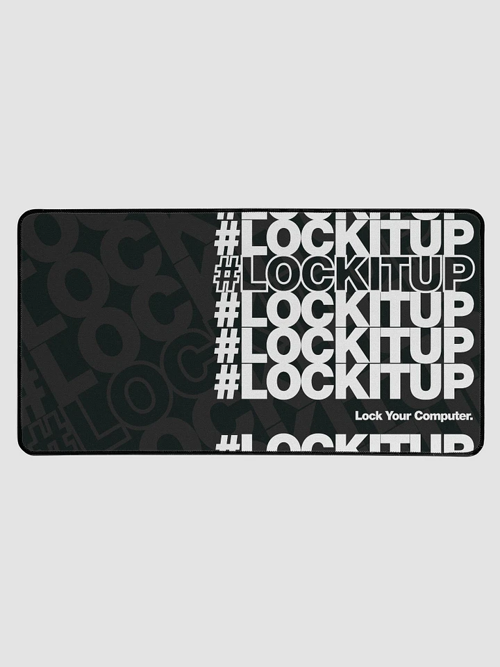 #LOCKITUP - Deskmat (Black) product image (1)