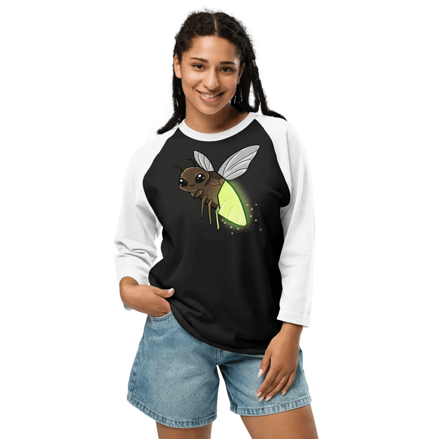 Devoted Torchbug 3/4 Length Raglan Tee product image (7)