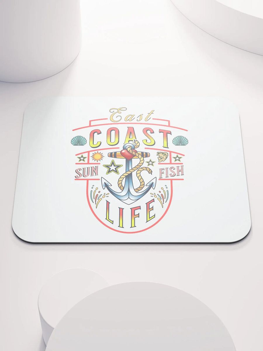 East Coast Life Nautical Mouse Pad product image (1)