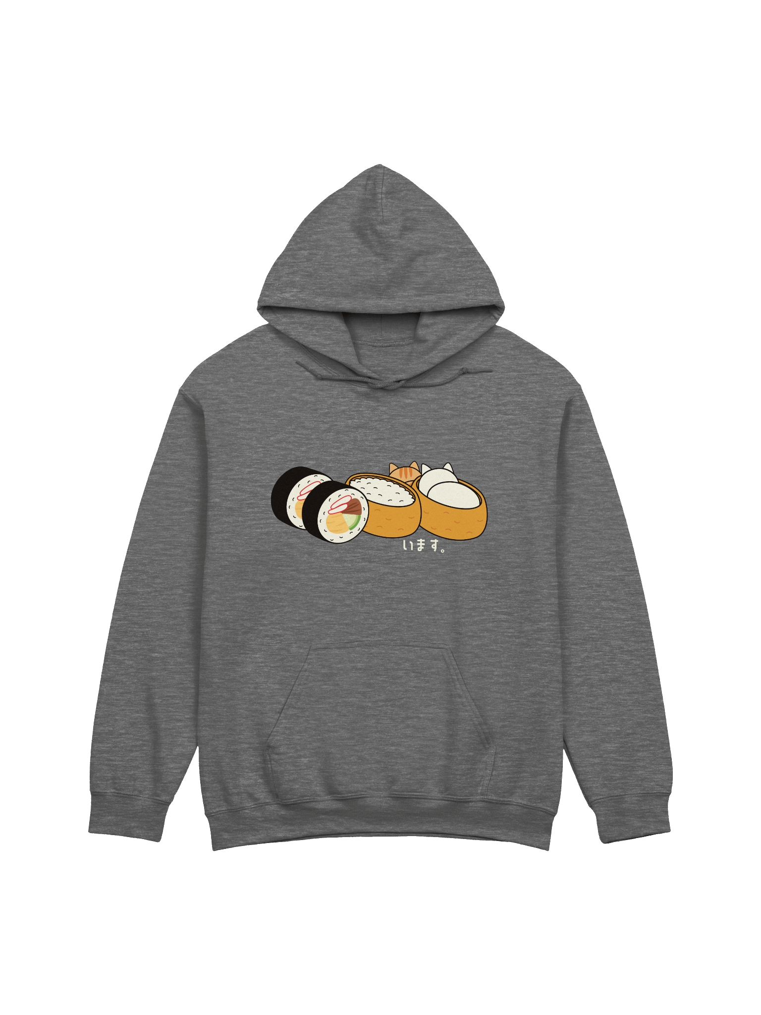 Inari Sushi and Futomaki Cat - Unisex Adult Hoodie product image (13)