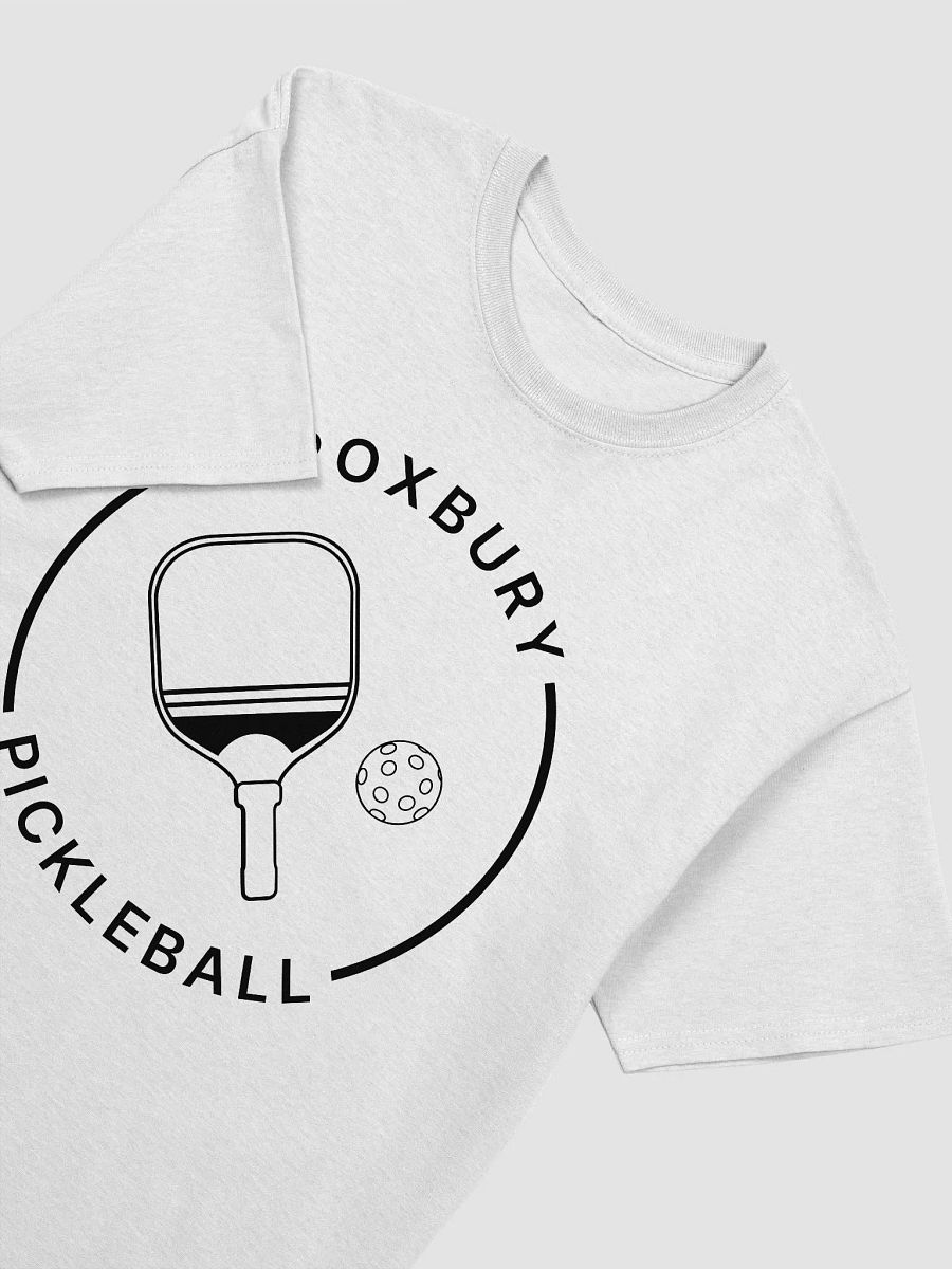 Roxbury Pickleball Logo T-Shirt (White) product image (2)