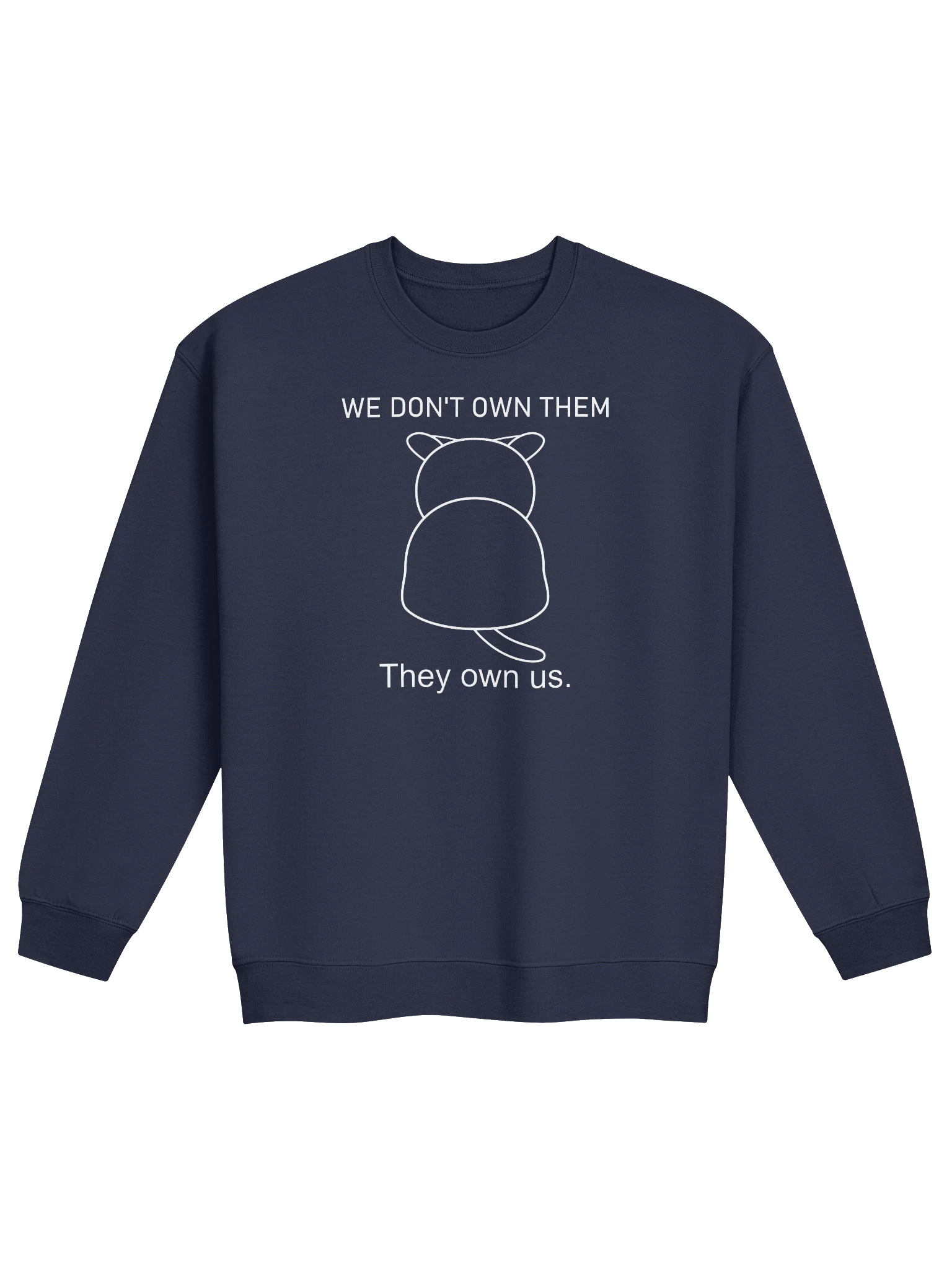 Cats Own Poeple - Unisex Adult Sweatshirt product image (4)