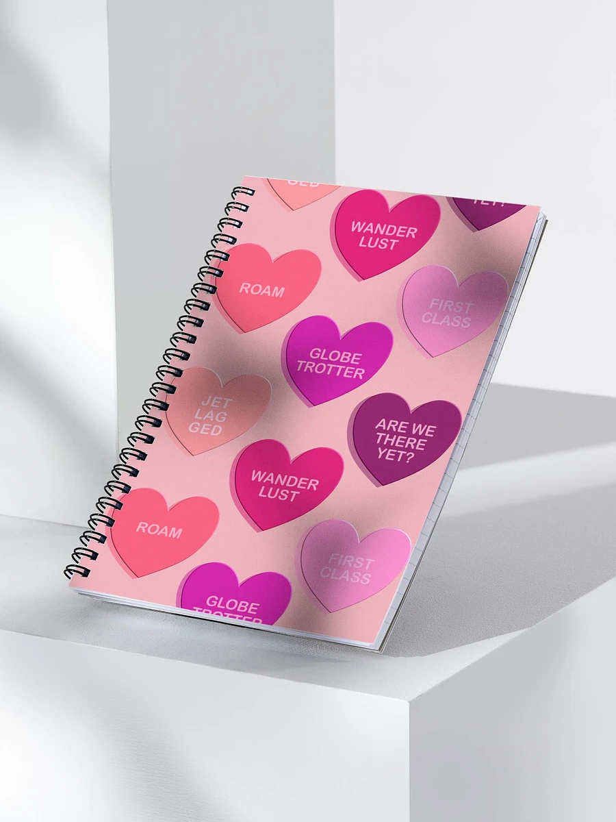 Conversation Hearts Notebook product image (4)