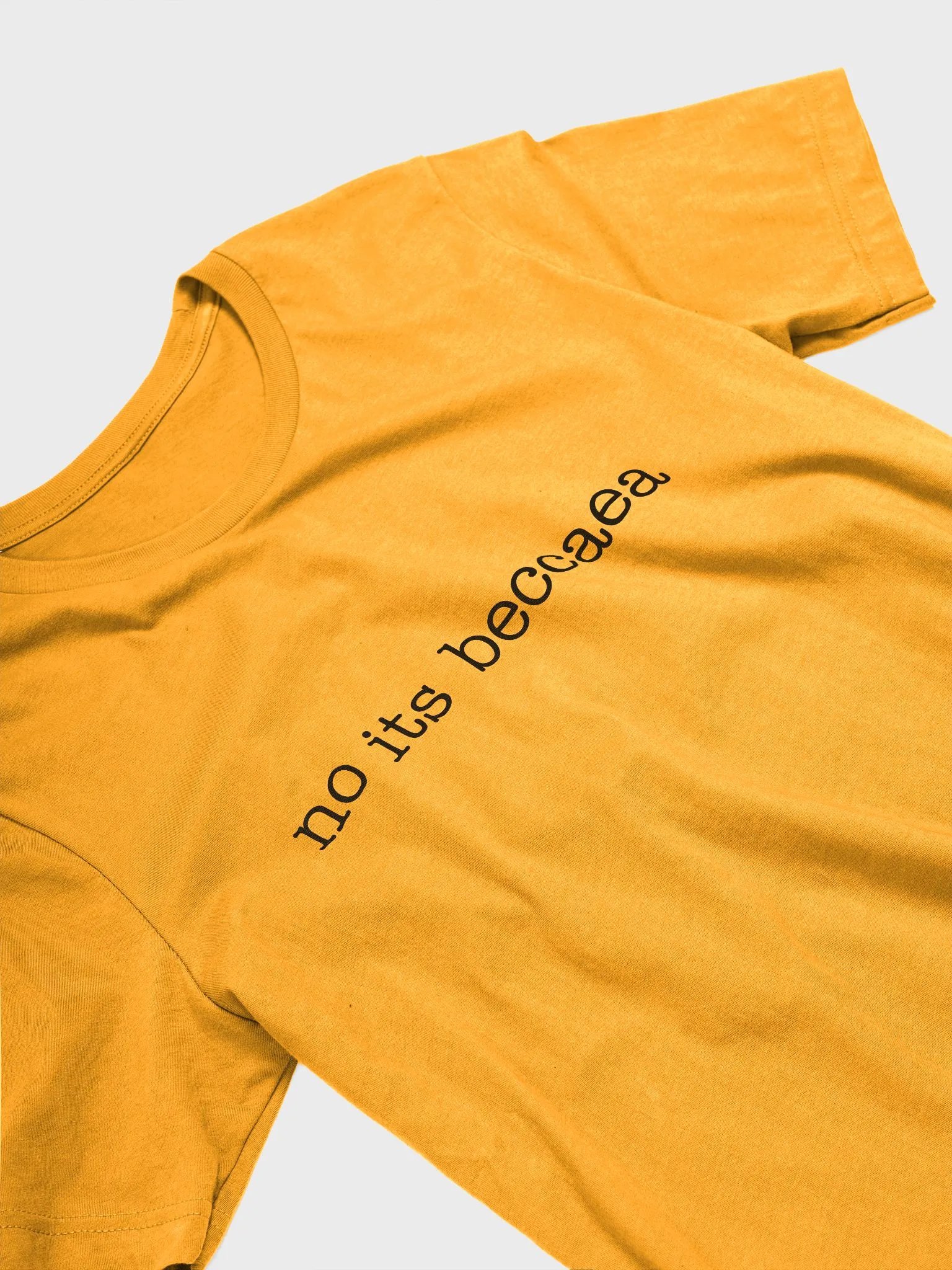 no its beccaea T-shirt product image (3)