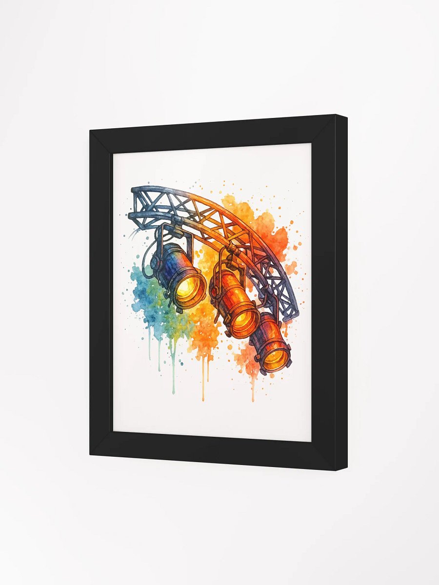 Theatrically Jerry: "Water-PAR" Watercolor PAR Light Fine Art Print product image (11)