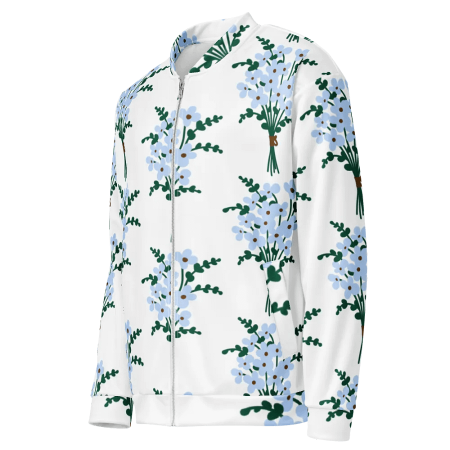Bouquet Bliss Bomber Jacket product image (7)