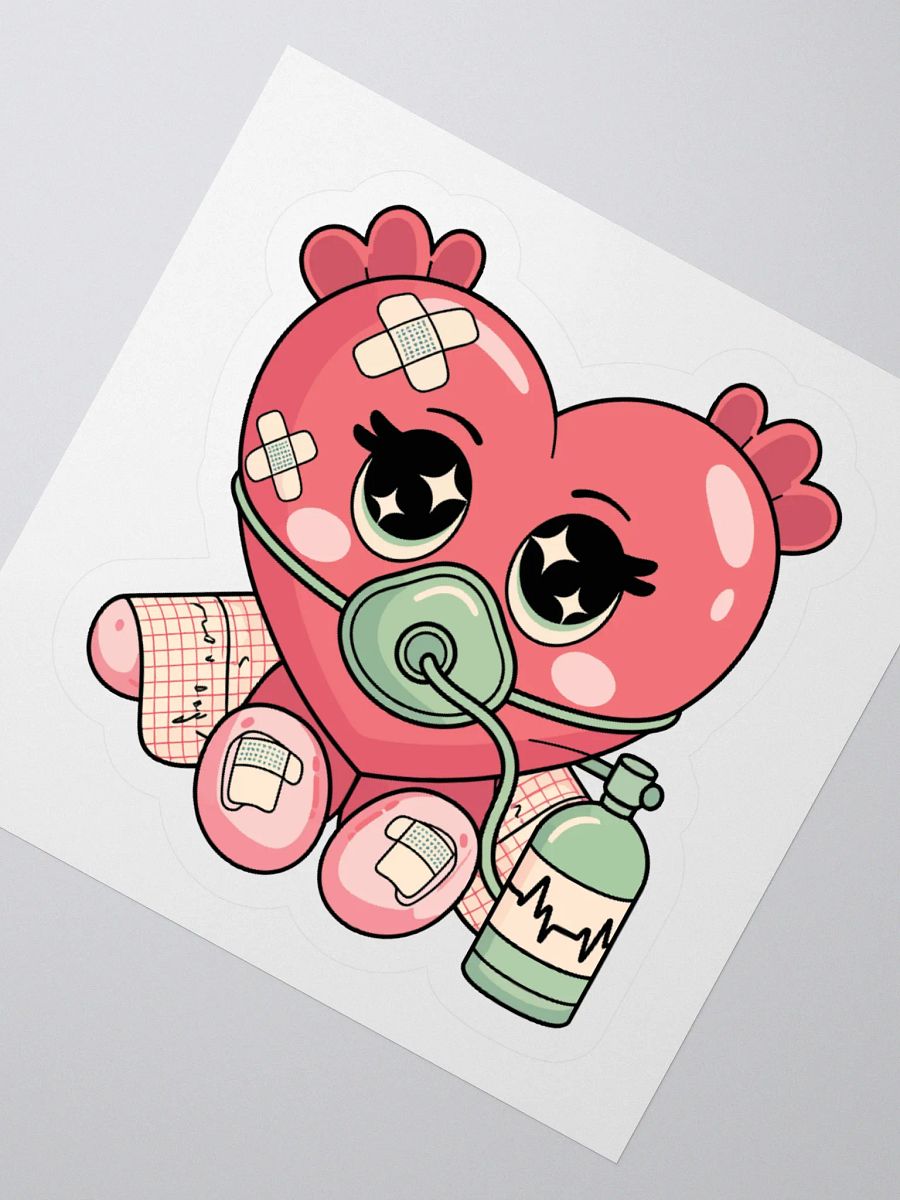 🩷 Lil’ Cardi: Still Beating Kiss-Cut Sticker product image (6)