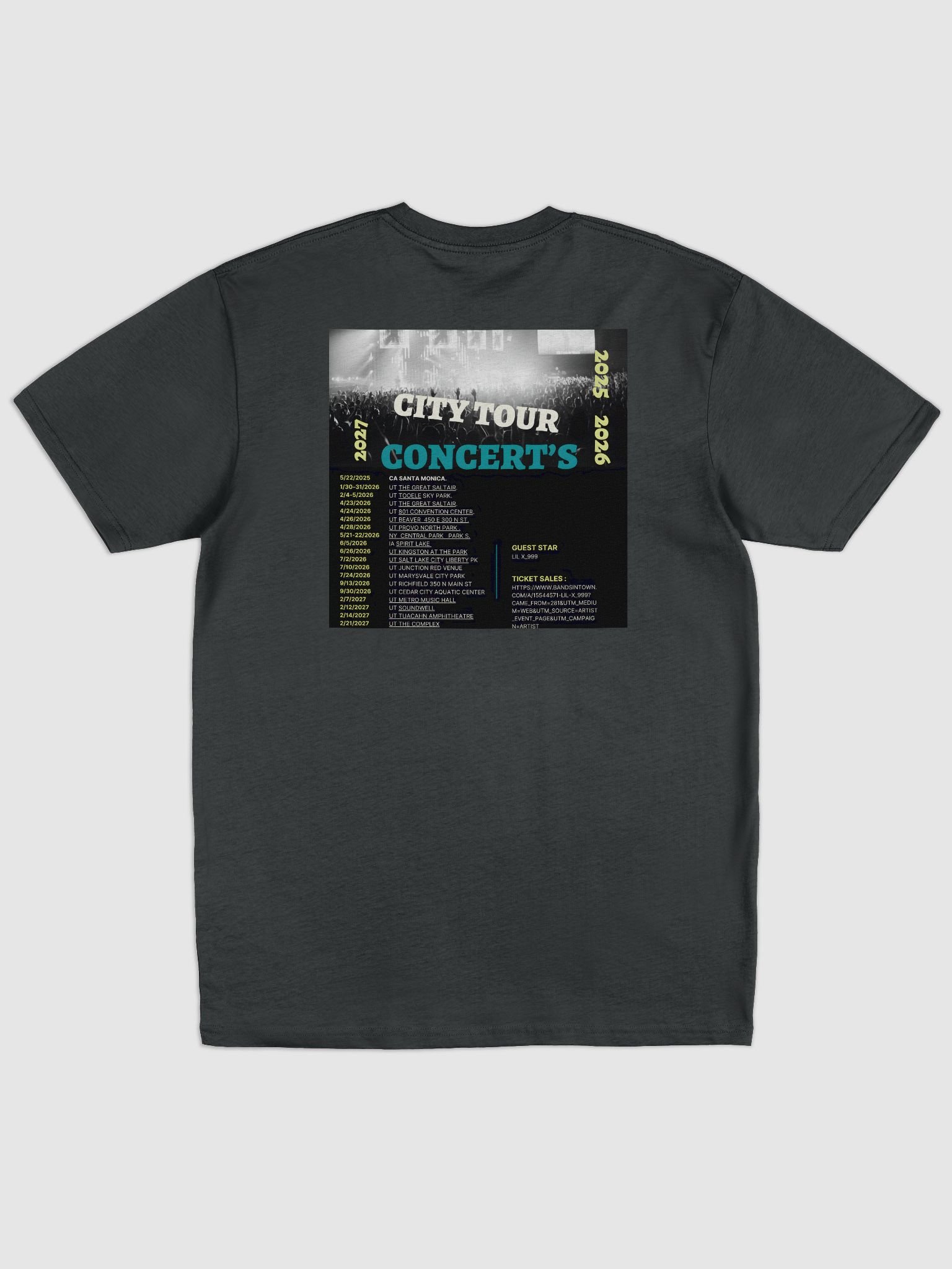 Lil x_999 Tour T shirt product image (2)