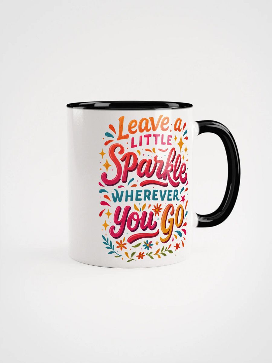 Leave a Little Sparkle – Motivational Rainbow Mug product image (4)