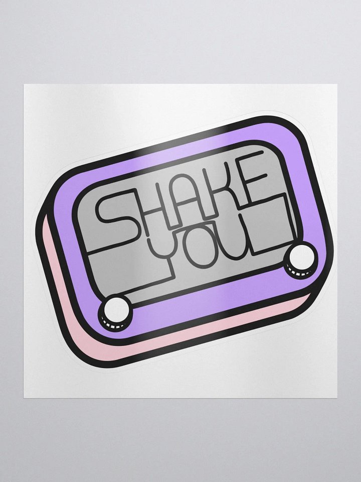 Shake You Cut Sticker product image (1)