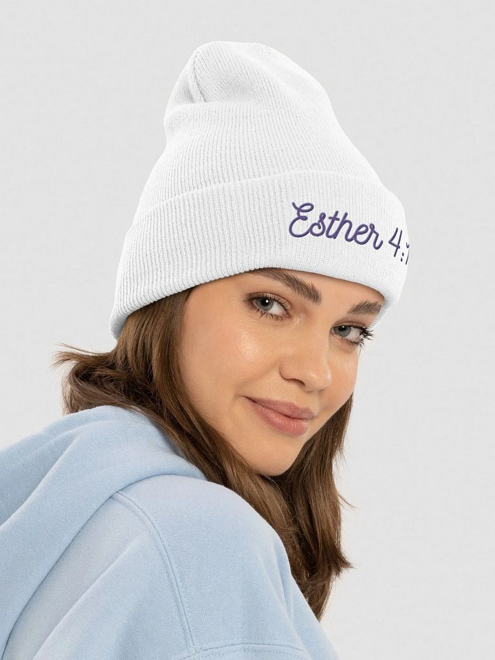 Esther 4:14 Purim Beanie product image (22)