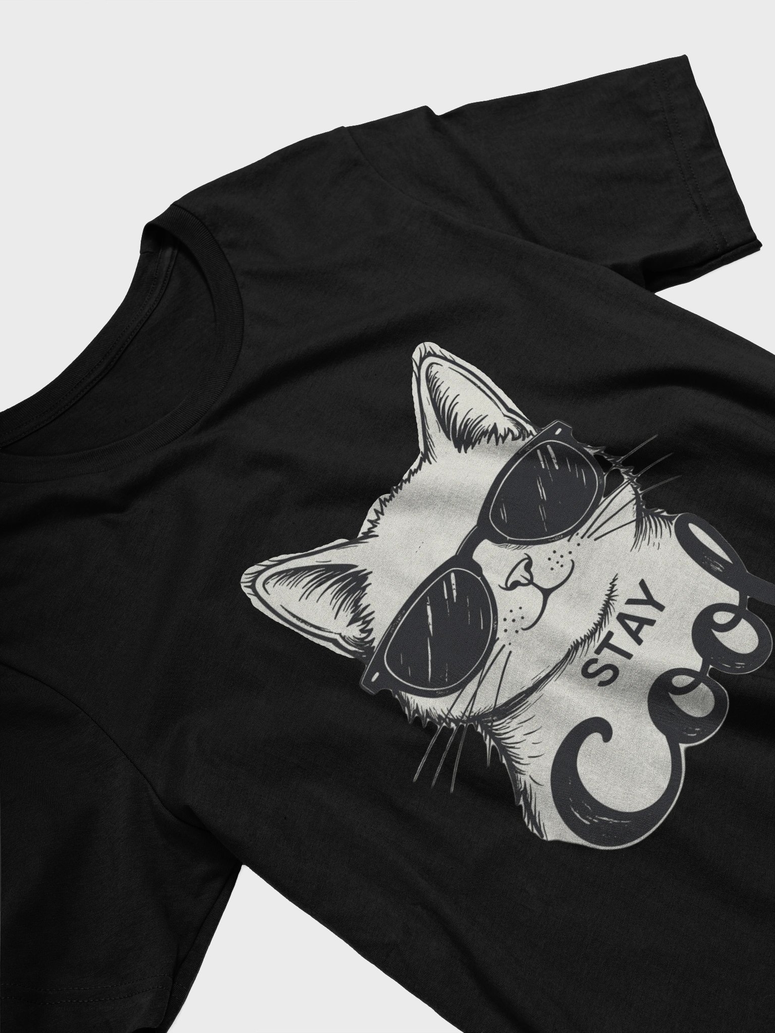 Cool Cat Sunglasses T-Shirt product image (18)