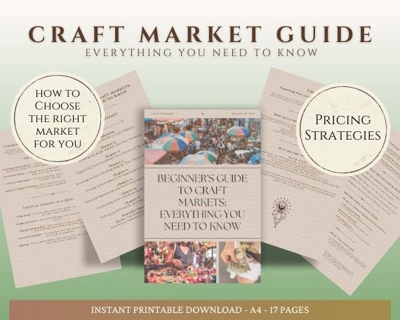 Beginners Guide To Craft Markets EBOOK product image (3)