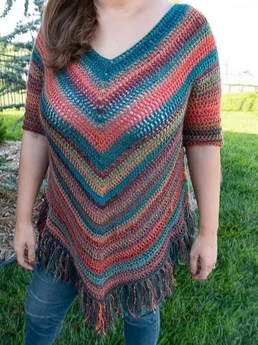 On Point Poncho Crochet Pattern product image (2)