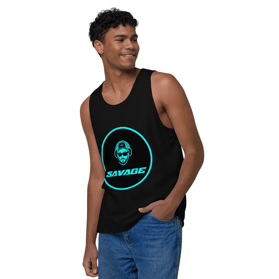 Savage Tank Tee (Black) product image (8)