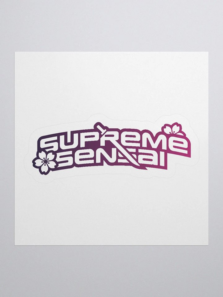 Supreme Sensai Logo Sticker product image (1)
