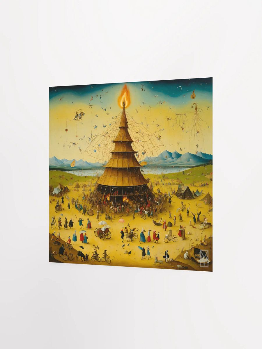 Poster Storm at the Festival: Surreal Interpretation product image (2)