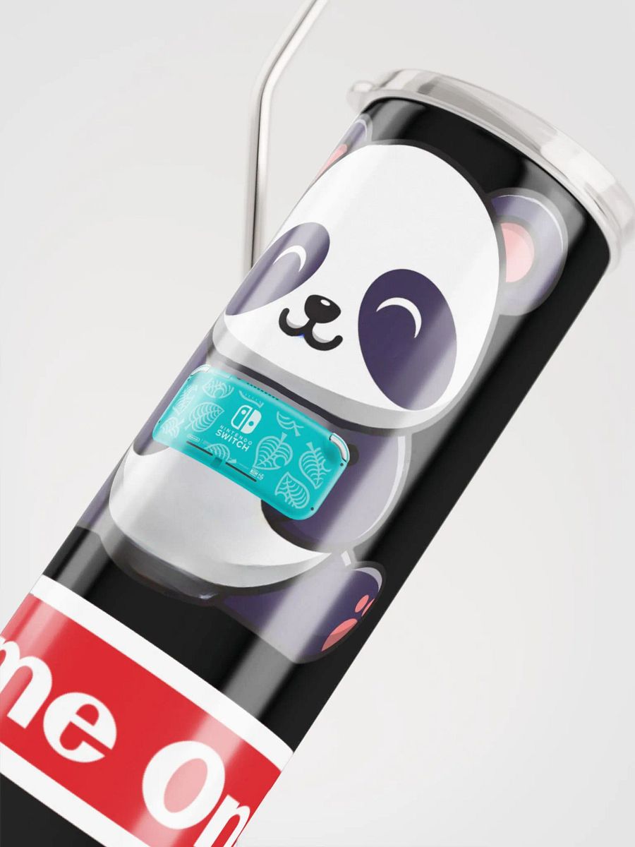 Game On Panda Tumbler w/ Straw product image (5)