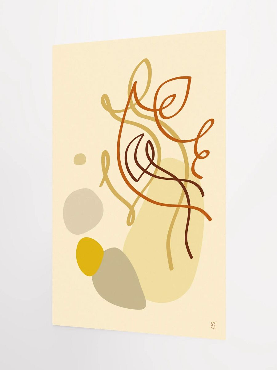 Organic Flow Abstract Poster - Abstract Image No. 4 product image (3)