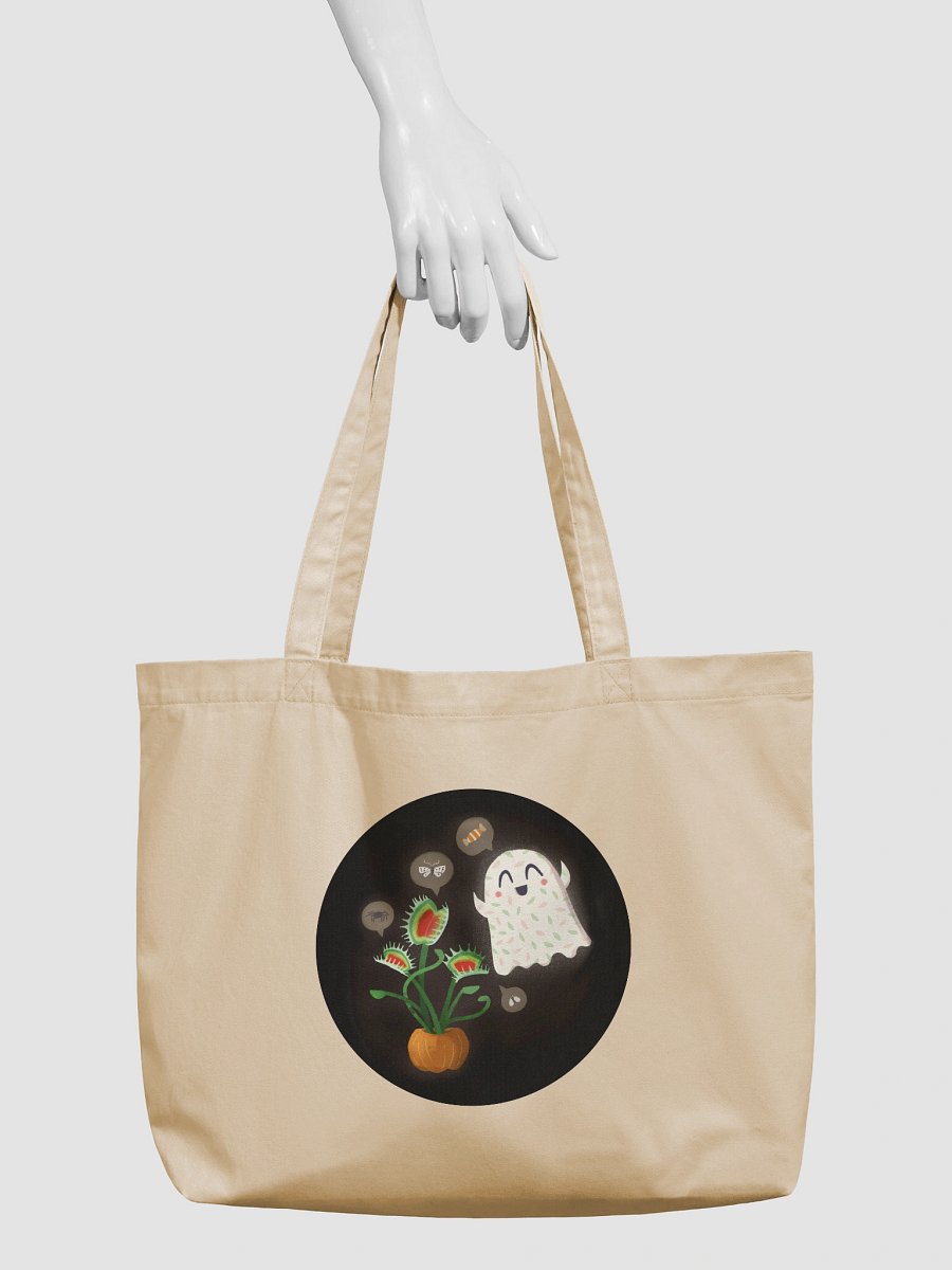 Little Ghost Plant Lover - Carnivorous Plant - Tote Bag product image (5)