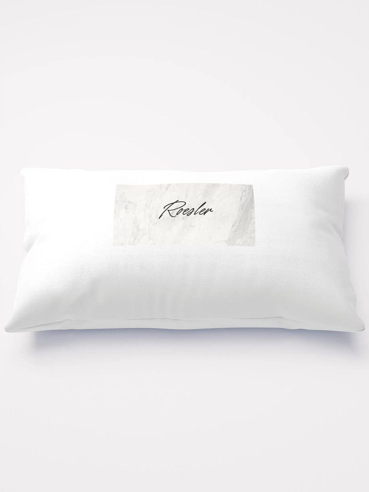 Marble Script All-Over Pillow product image (3)